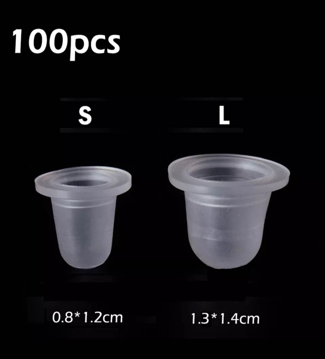 Tattoo Ink Cup Silicone (Pack 100Pcs)